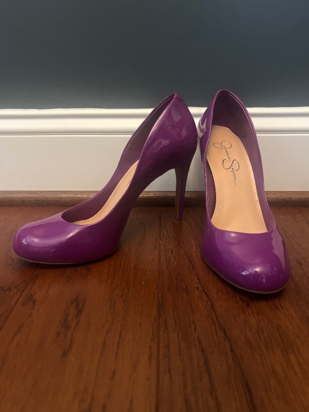 Purple Jessica Simpson Calie Pumps
